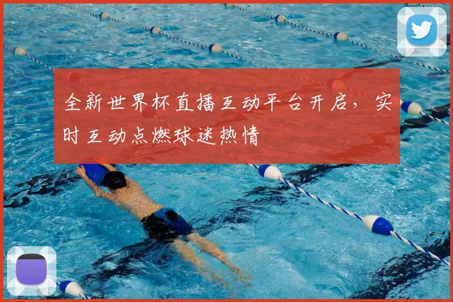 全新世界杯直播互动平台开启，实时互动点燃球迷热情