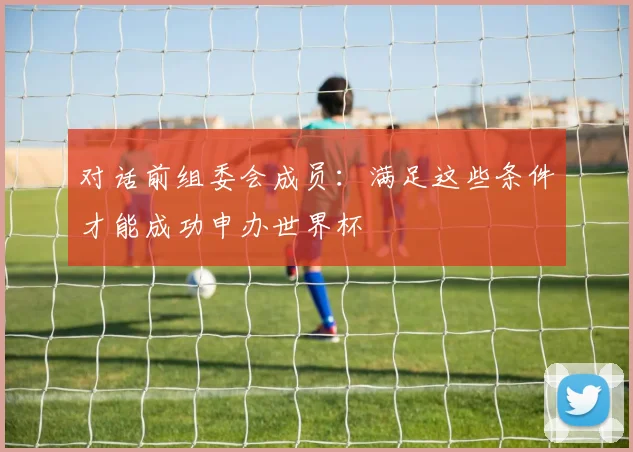 对话前组委会成员:满足这些条件才能成功申办世界杯